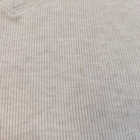 Gap Pullover Cream Knit V-Neck Sweater - Picture 7 of 7